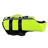 Pet Hundeschwimmweste Hunde Schwimmwest Badeanzug Dog Life Jacket Verstellbare Hundeschwimmweste mit...