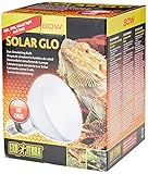 Exo Terra Solar Glo, Sonnenlicht simulierende Lampe, 80W, Fassung E27, 1 Stück (1er Pack)